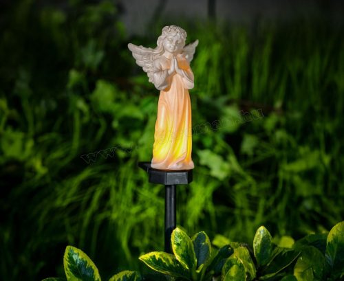 Napelemes kerti hangulatfény imádkozó Angyalka M13002A