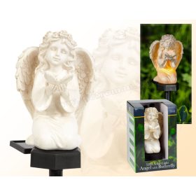 Napelemes kerti hangulatfény Angyalka pillangóval M13002B