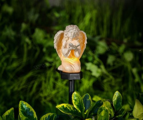 Napelemes kerti hangulatfény Angyalka pillangóval M13002B