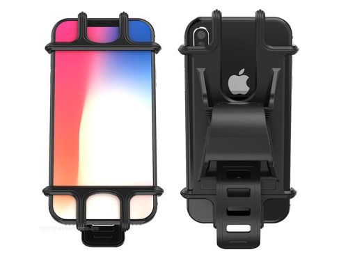 Univerzális kormányra szerelhető kerékpáros motoros telefontartó M14407