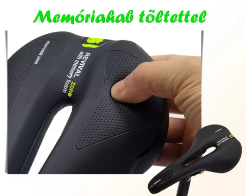 Sport kerékpár nyereg szellőző kialakítással M14508