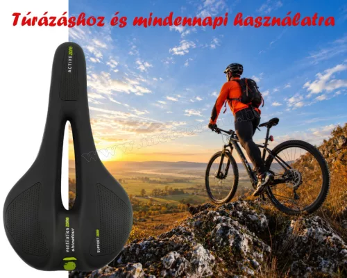 Sport kerékpár nyereg szellőző kialakítással M14508