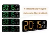 Digitális ébresztőóra hőmérővel M15401B