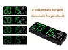 Digitális ébresztőóra hőmérővel M15401C