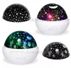 Hangulatos éjszakai fény Csillagos égbolt / Tenger víz alatti világ RGB LED projektor M1652-Black