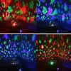 Hangulatos éjszakai fény Csillagos égbolt / Tenger víz alatti világ RGB LED projektor M1652-Pink