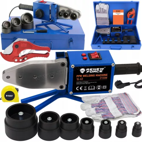 PVC műanyag csőhegesztő gép RenewForce M1663
