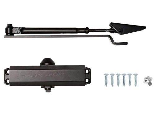 Hidraulikus ajtóbehúzó, ajtó becsapódás gátló, karos, fordítható M1715