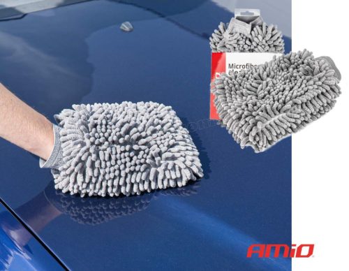 Mikroszálas autó tisztító kesztyű M1750