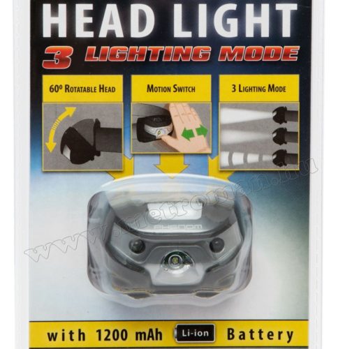 Li-ion Akkumulátoros COB LED fejlámpa M607