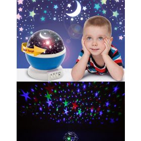 Csillagos égbolt RGB LED projektor M187BL