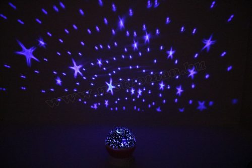 Csillagos égbolt RGB LED projektor M187BL