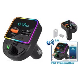 Autós FM transzmitter Bluetooth kihangosító M19144