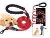 Fényvisszaverő kutyapóráz  120 cm piros M19360P