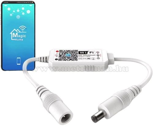 Wifi távirányító modul, Wifi LED szalag vezérlő és fényerő szabályzó M1937 Magic Home Pro