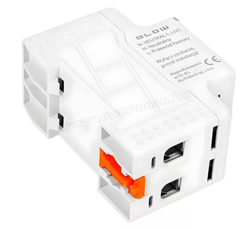 Wifi okos fogyasztásmérő DIN sínre szerelhető M2106-WIFI TuyaSmart