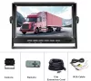 Kamion, teherautó, munkagép 4PIN ipari AHD tolatókamera szett 7" LCD monitorral M2108-AHD