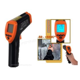   Vezeték nélküli lézeres infra hőmérő -50-től+500 C°-ig M21263