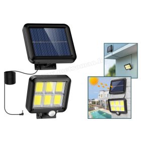   Napelemes mozgásérzékelős lámpa, LED kerti lámpa M2249SOL