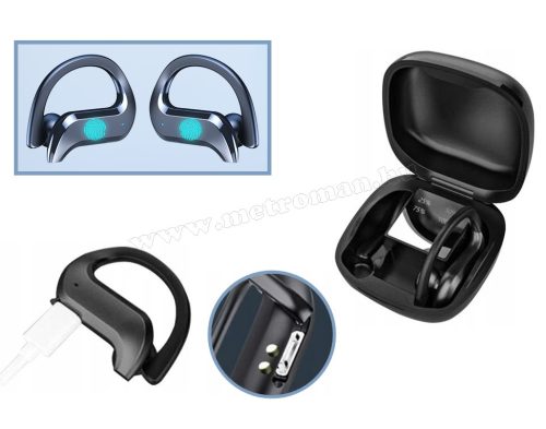 Vezeték nélküli Bluetooth fülhallgató Headszett M22592