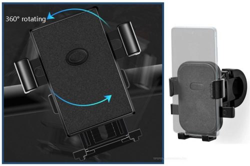 Motoros kerékpáros kormányra szerelhető telefontartó M2302