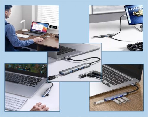 USB elosztó 3.0 4 USB porttal IZOXIS M23316