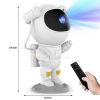Asztronauta Űrhajós csillagos égbolt Lézer és RGB LED projektor hangulatvilágítás M235A-RGB