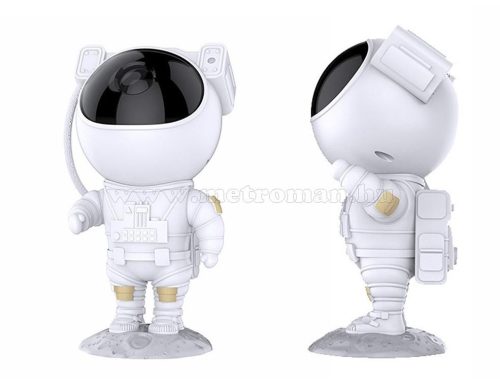 Asztronauta Űrhajós csillagos égbolt Lézer és RGB LED projektor hangulatvilágítás M235A-RGB