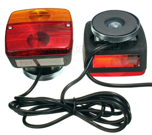 Utánfutó, pótkocsi hátsó világítás, komplett lámpa készlet 23M213