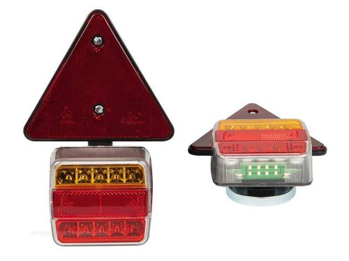 Utánfutó Pótkocsi hátsó világítás komplett LED lámpa készlet 23M219