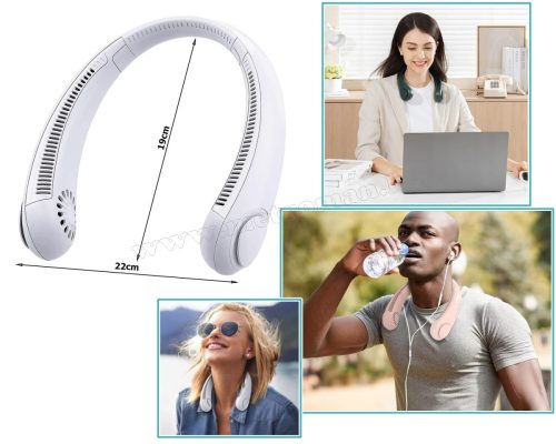 Hordozható ventilátor Nyakventilátor M24418B 