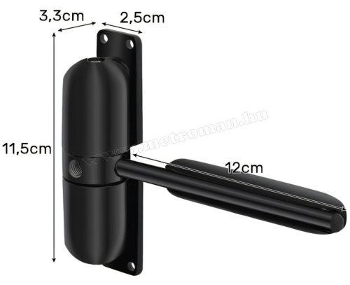 Rugós ajtóbehúzó, 60 kg-os ajtóra, kiskapukra M25075