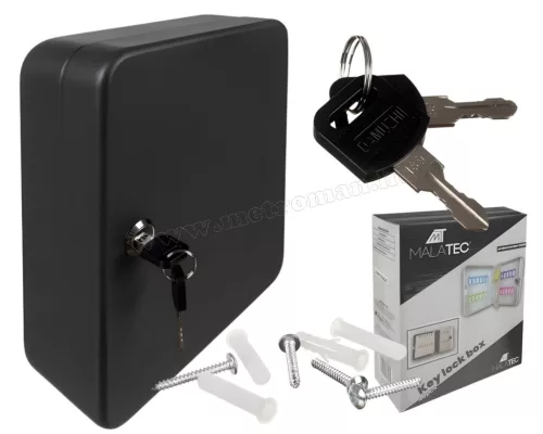 Kulccsal zárható kulcsszéf színes jelölő bilétákkal M2628