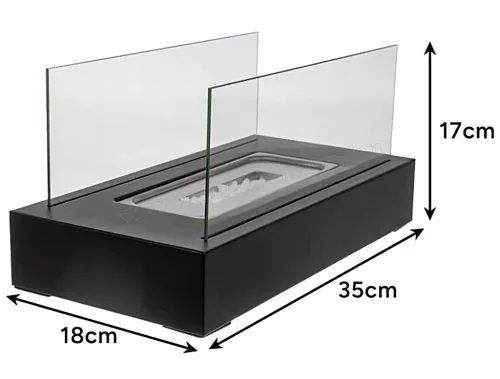 Kémény nélküli asztali Biokandalló, Bioetanol kandalló Kaminer M26301