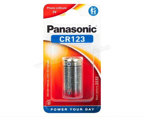 Panasonic CR123 lítium elem 3 V M2710