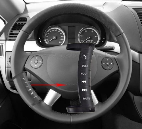 Univerzális autó kormánytávirányító multimédiás autórádió fejegységekhez M2712RF