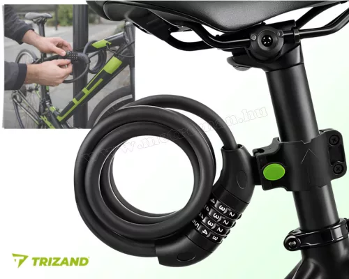 Számzáras kerékpár lakat M27338