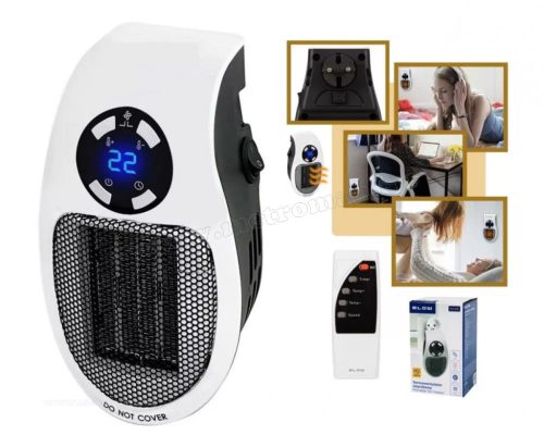 Mini konnektoros hősugárzó M286-500W