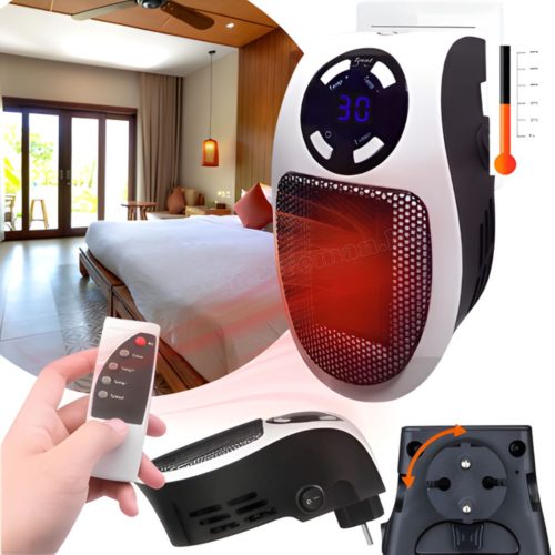 Mini konnektoros hősugárzó M286-500W