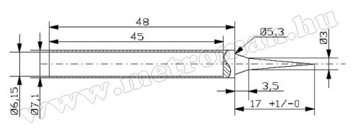 Pákahegy 28011-es pákához