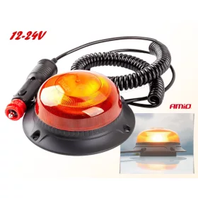  Megkülönböztető jelzés narancssárga LED Villogó AMIO M2925