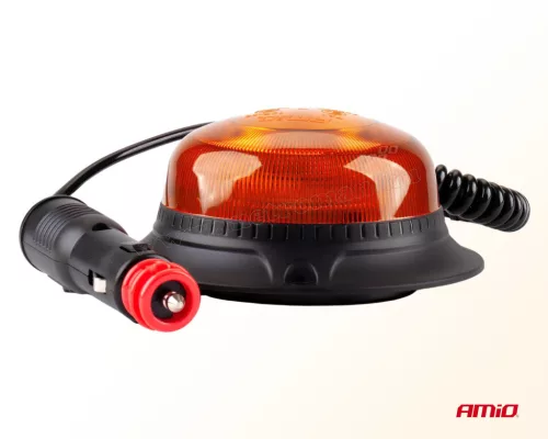 Megkülönböztető jelzés narancssárga LED Villogó AMIO M2925