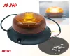 Megkülönböztető jelzés narancssárga LED villogó AMIO M2927