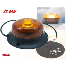   Megkülönböztető jelzés narancssárga LED villogó AMIO M2927