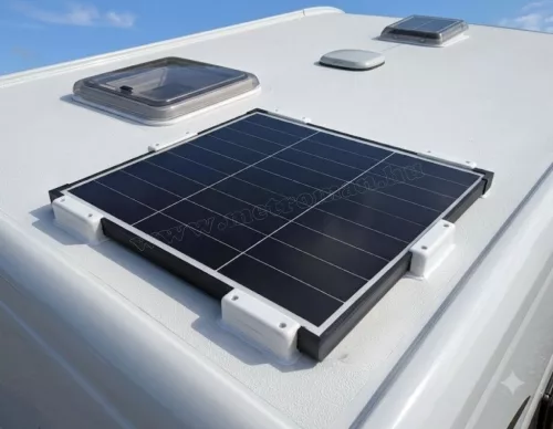 Lakókocsi napelem tartó és rögzítő szett Solarfam M3011 
