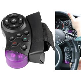   Kormányra szerelhető univerzális tanítható autórádió távirányító M3085IR