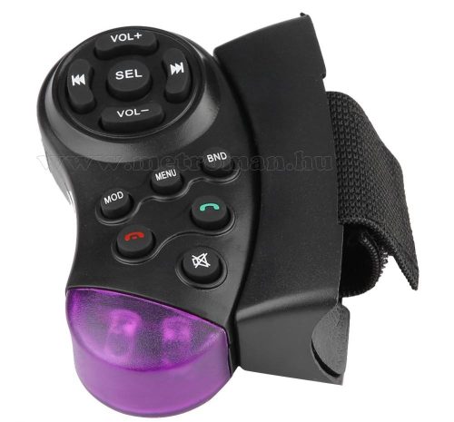 Kormányra szerelhető univerzális tanítható autórádió távirányító M3085IR