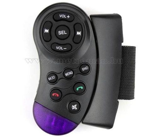 Kormányra szerelhető univerzális tanítható autórádió távirányító M3085IR