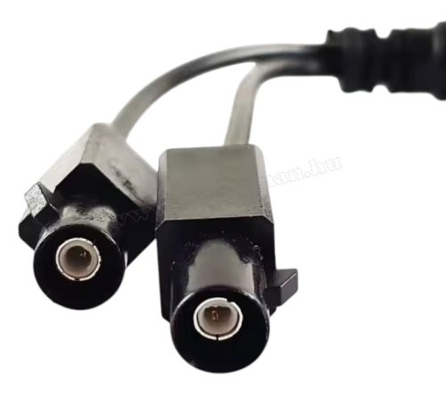 Dual Fakra antenna erősítő és átalakító adapter 2 antennás autókhoz DIN-FAKRA