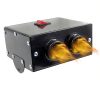Autó, Munkagép elektromos fűtés Beépíthető 12V hősugárzó 500 Watt M32001
